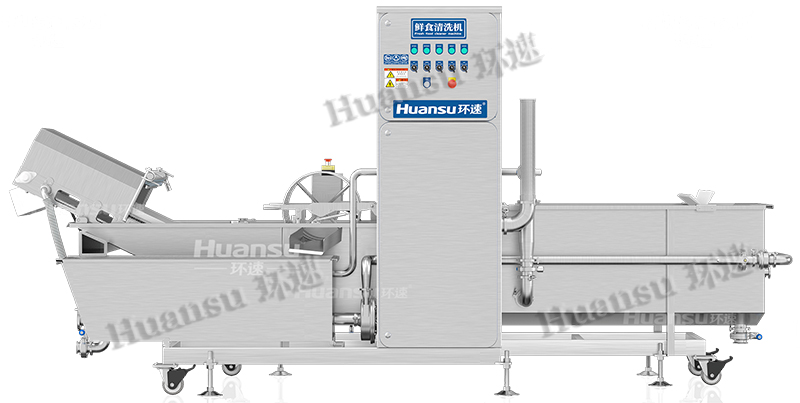 環(huán)速蔬菜清洗機(jī)，處理凈菜的好幫手