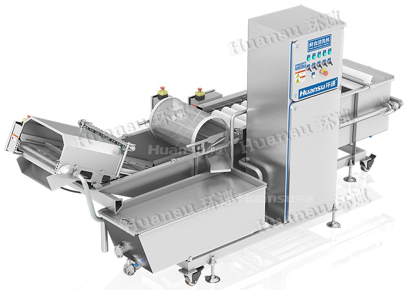 商用果蔬清洗機，有效清洗多種雜質(zhì)