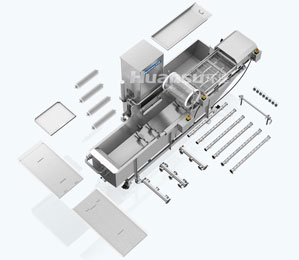 可拆卸設(shè)計(jì)-環(huán)速鮮食清洗機(jī)