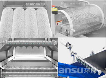 環(huán)速食材清洗機各細節(jié)部分