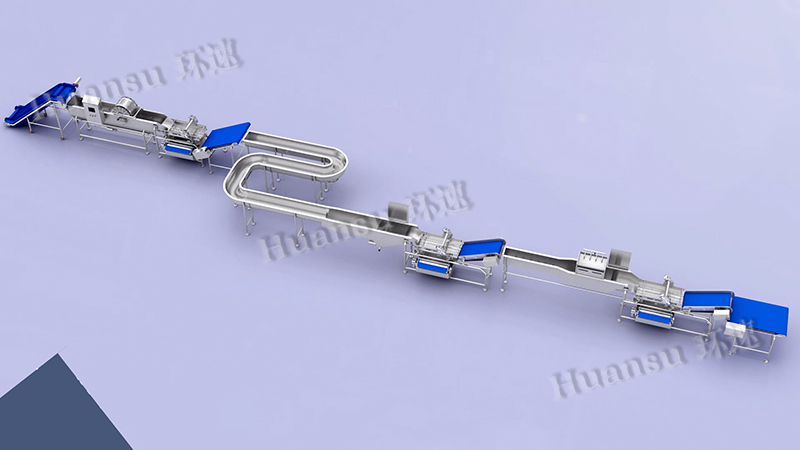 鮮食自動(dòng)清洗線